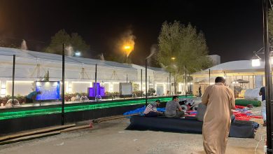 لاول مرة على عرفات.. نافورة داخل مخيمات حجاج السياحة 5 IMG 20230626 WA0058 لاول مرة على عرفات.. نافورة داخل مخيمات حجاج السياحة