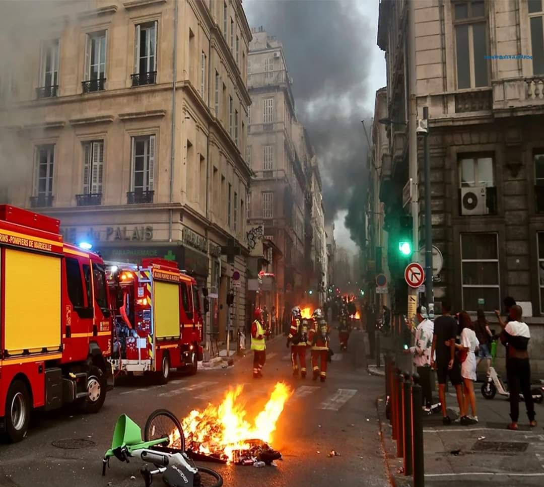 IMG ٢٠٢٣٠٦٣٠ ٢١٣٨٥٧ فرنسا .. حظر تجول في مدينتي "دينان" و"توركوان"  إثر أعمال العنف 