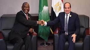 5 الرئيس السيسي ورامافوزا يبحثان سبل تطوير العلاقات بين مصر وجنوب أفريقيا في جميع المجالات