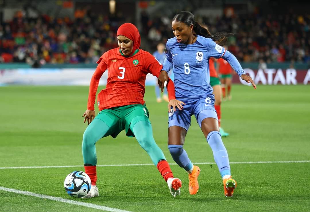 مغامرة منتخب سيدات المغرب تتحطم علي صخرة فرنسا 1 FB IMG 1691501179424 مغامرة منتخب سيدات المغرب تتحطم علي صخرة فرنسا