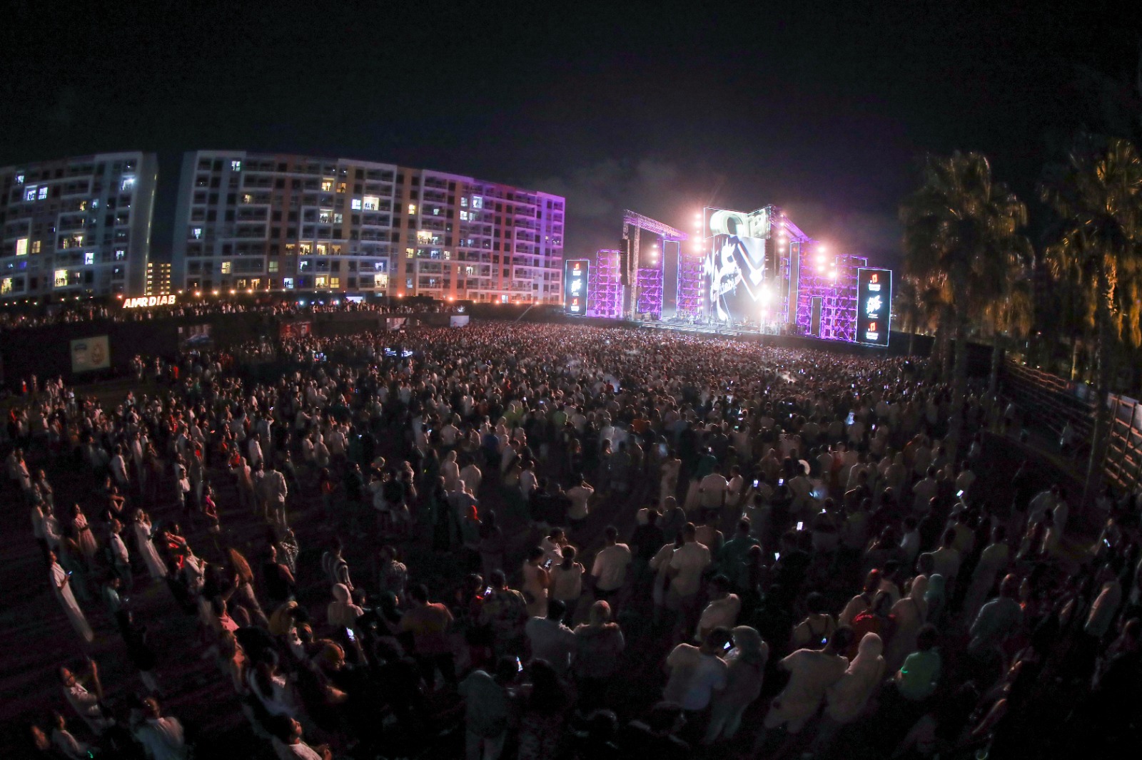 edeac12a bc13 45d8 8875 726aa94eac4c " في حضور 35 ألف شخص " .. بورتو جولف مارينا يستضيف أكبر حفل غنائي لـ عمرو دياب في 2023  