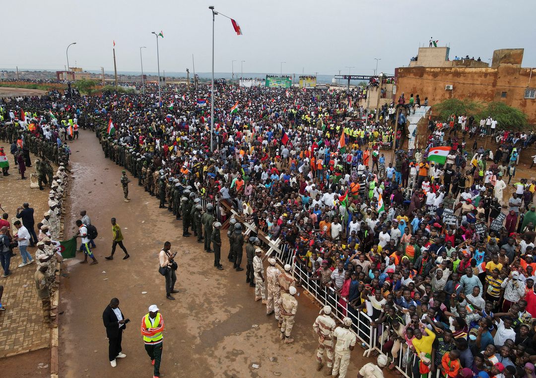 AS5YIICG6NLAXLYUZQACTLK7CM النيجر .. مظاهرات حاشدة للمطالبة برحيل القوات الفرنسية 