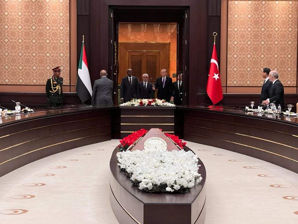 FB IMG 1694617567474 أردوغان يستقبل « البرهان » في تركيا