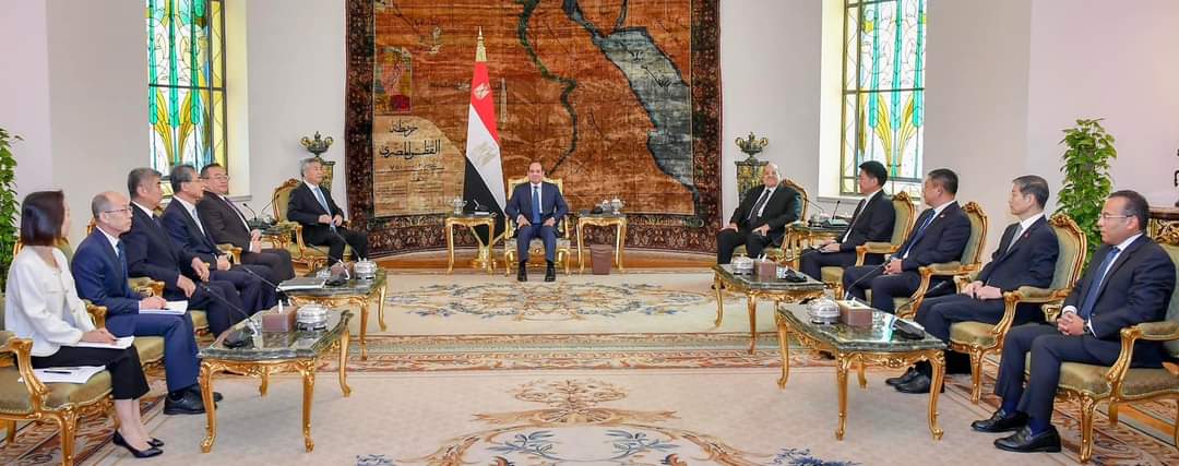 FB IMG 1695560359937 الرئيس السيسي يؤكد حرص مصر على الإسهام الإيجابي في التصدي للتحديات الراهنة التي تواجه المجتمع الدول
