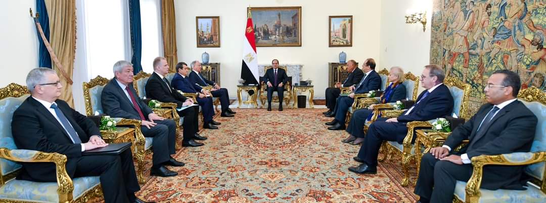 FB IMG 1695825147616 الرئيس السيسي يثمن مسيرة التعاون الثنائي والمشروعات التنموية بين مصر وروسيا
