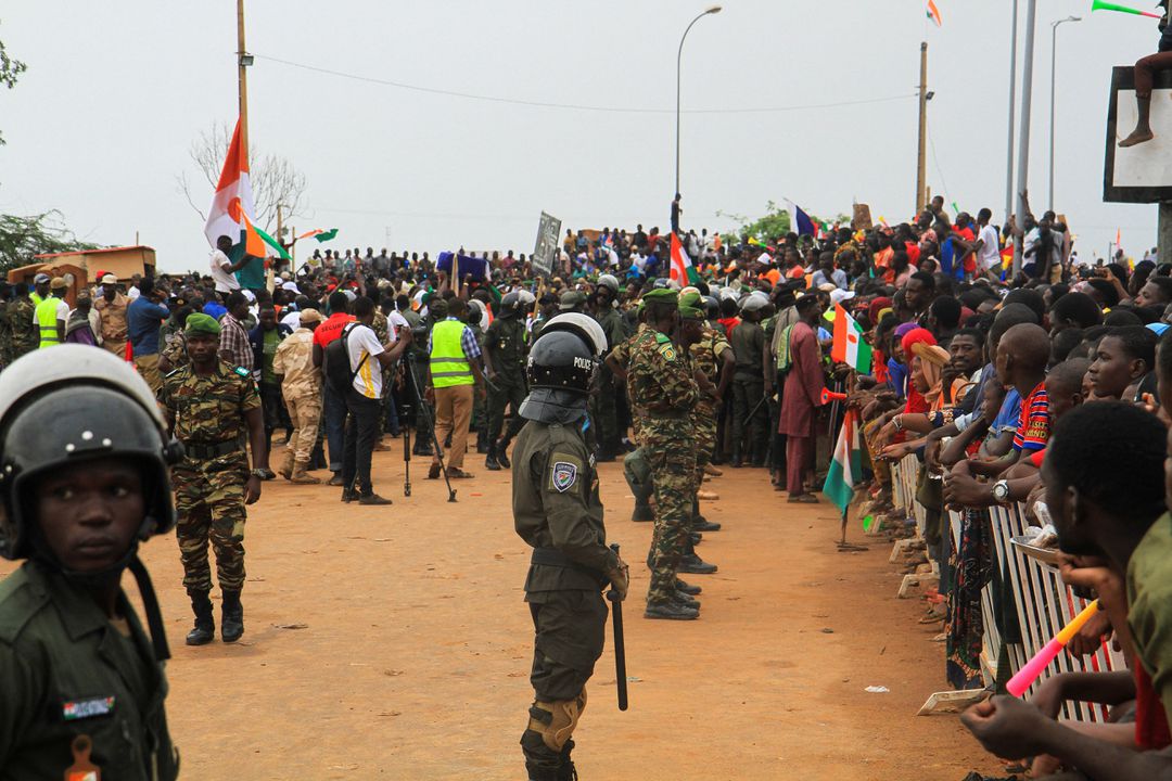 TEZZLRUCJFIH3F7NWZ73UZTDJI النيجر .. مظاهرات حاشدة للمطالبة برحيل القوات الفرنسية 