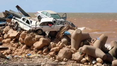 الليبية ليبيا .. درنة تبكي قتلاها وتبحث عن مفقوديها بعد فيضانات " دانيال "