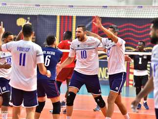 مصر إلي نهائي كأس الأمم الإفريقية للكرة الطائرة بالفوز على الكاميرون 3-1 1 منتخب مصر لكرة الطائرة مصر إلي نهائي كأس الأمم الإفريقية للكرة الطائرة بالفوز على الكاميرون 3-1