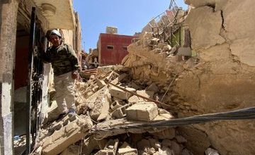 ٢٠١٤٣٦ المغرب: ارتفاع أعداد ضحايا الزلزال المدمر إلى 2946 حالة وفاة و5674 مصابا