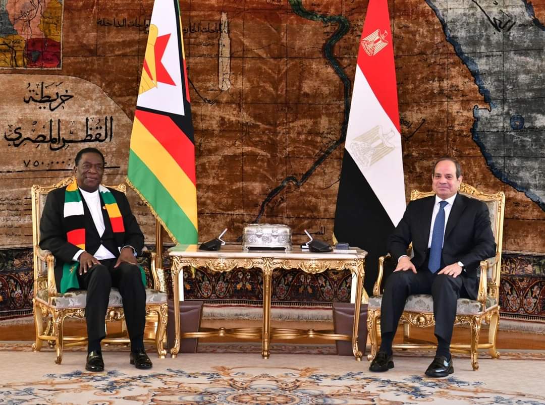FB IMG 1699968803668 السيسي ورئيس زيمبابوي يؤكدان الحرص على دفع العلاقات الثنائية إلى آفاق أرحب