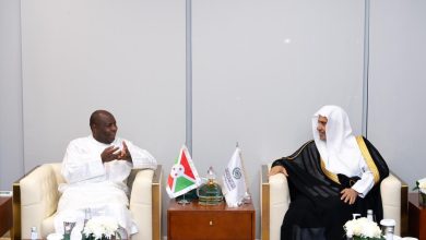 IMG 20231112 WA0004 رئيس بوروندي يزور مقر رابطة العالم الإسلامي 