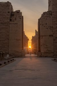 IMG 20231221 WA0014 معابد الكرنك تشهد ظاهرة تعامد الشمس على المحور الرئيسي لمعبد أمون رع