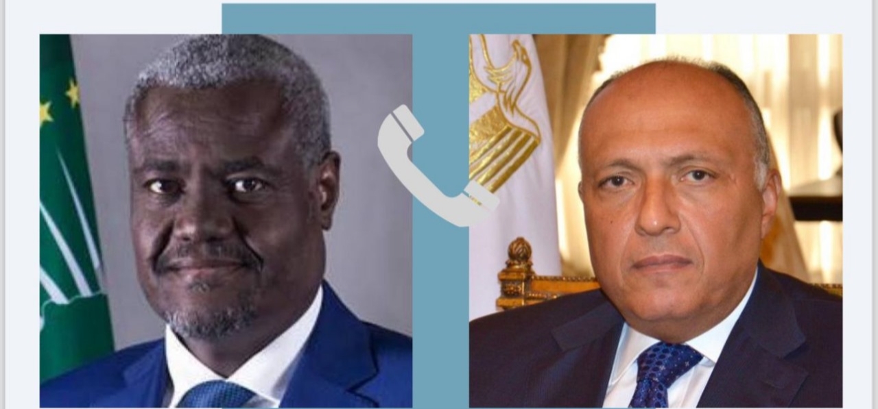 IMG ٢٠٢٣١٢١٤ ١٥٤١٥٨ وزير الخارجية المصري يبحث مع رئيس مفوضية الاتحاد الأفريقي الأوضاع في السودان