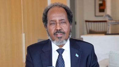 الصومالي حسن شيخ محمود  الرئيس الصومالي يضع شروطا قبل أية مفاوضات مع إثيوبيا