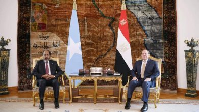 FB IMG 1705843279268 رئيس الصومال يثمن دور مصر في التصدي لمحاولات إثيوبيا تقويض سيادة بلاده