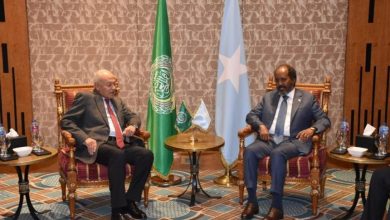 IMG 20240120 WA0016 860x574 1 الرئيس الصومالي يبحث مع أمين عام جامعة الدول العربية الأوضاع منطقة القرن الأفريقي