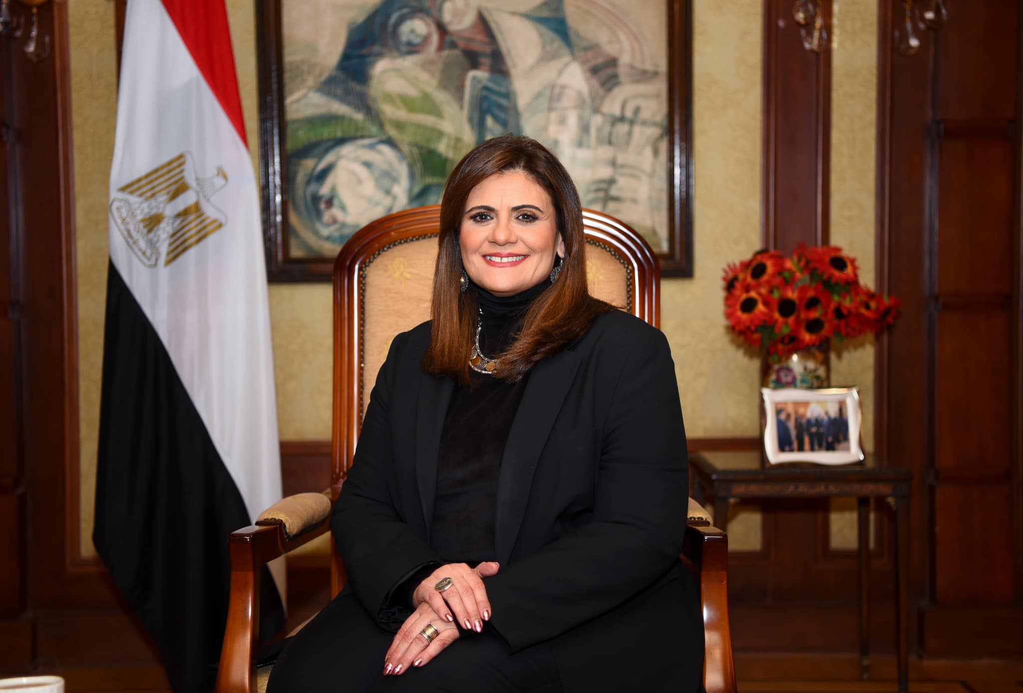 سها جندي وزيرة الهجرة المصرية مصر .. اجراء جديد من الحكومة المصرية بشأن الطلاب المصريين الدارسين بالسودان