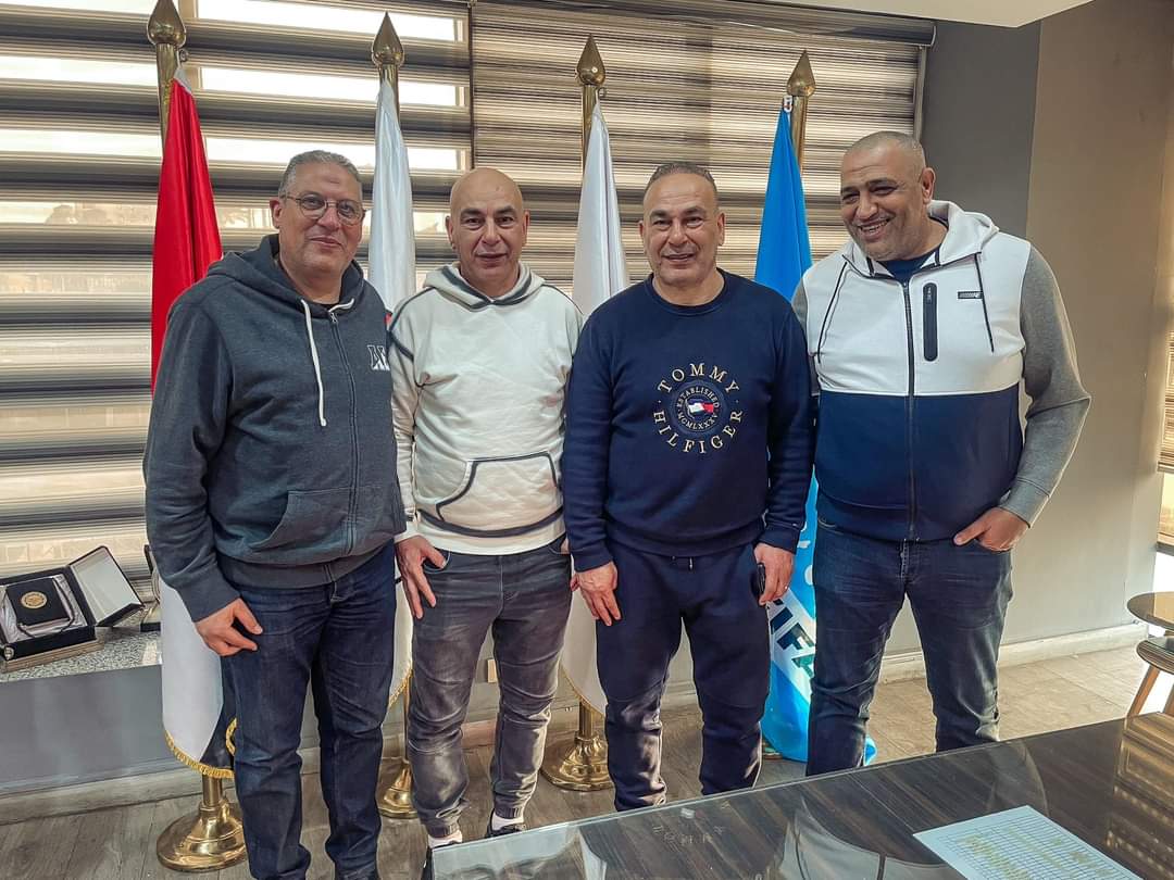 FB IMG 1707840233025 رسميا .. اتحاد الكرة يوقع مع حسام حسن عقود تدريب منتخب مصر 