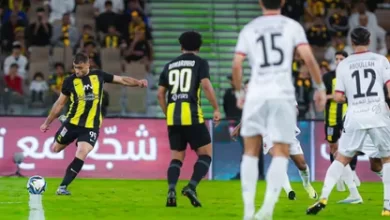 LVdGyZ4nHn 1708283628 المغربي حمدالله يسجل هدفين في فوز الاتحاد على الرياض في الدوري