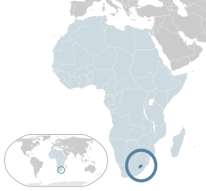 Location Lesotho AU Africa.svg  " ليسوتو " ماذا تعرف عن هذه المملكة الإفريقية ؟
