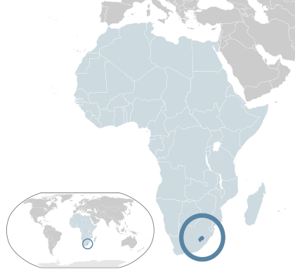 " ليسوتو " ماذا تعرف عن هذه المملكة الإفريقية ؟ 1 Location Lesotho AU Africa.svg " ليسوتو " ماذا تعرف عن هذه المملكة الإفريقية ؟