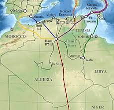 الغاز الطبيعي من الجزائر لأوروبا الجزائر ثاني أكبر مصدر للغاز الطبيعي عبر الأنابيب نحو أوروبا