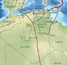 خطوط الغاز الطبيعي من الجزائر لأوروبا الجزائر ثاني أكبر مصدر للغاز الطبيعي عبر الأنابيب نحو أوروبا