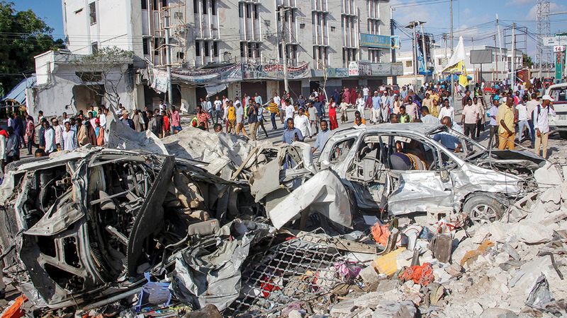 إرهابي في مقديشو بالصومال مصر تعزي الإمارات والبحرين في ضحايا الهجوم الإرهابي بالصومال