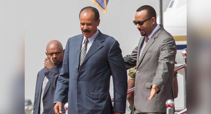 Eritrea 696x378 1 إريتريا: تتمسك بالمناطق المتنازع مع اثيوبيا وترفض تركها بموجب اتفاق الجزائر 2000