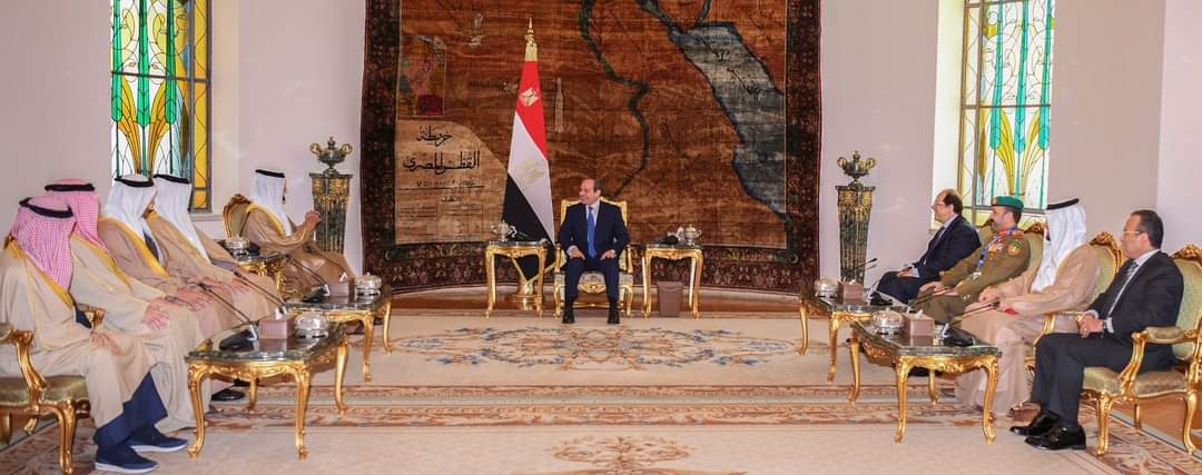 FB IMG 1709633402855 الرئيس السيسي يعرب عن تقدير مصر الكبير لجهود وسياسات ملك البحرين