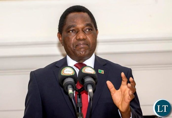 زامبيا: الرئيس هيشيليما يعلن الجفاف ككارثة وطنية وحالة طوارئ في 2024 1 President Hichilema زامبيا: الرئيس هيشيليما يعلن الجفاف ككارثة وطنية وحالة طوارئ في 2024