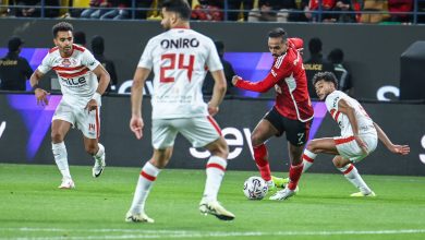 الأهلي والزمالك نهاية الشوط الأول .. الأهلي والزمالك لا غالب ولا مغلوب