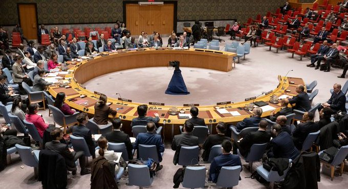 الأمن الدولي 1 فيتو روسي صيني يوقف اعتماد مشروع قرار أمريكي لمجلس الأمن بوقف إطلاق النار في غزة