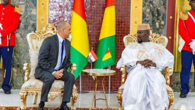 سفير مصر الجديد في كوناكري يقدم أوراق اعتماده للرئيس مامادي دمبويا .. ( صور ) 3 FB IMG 1713704488301 سفير مصر الجديد في كوناكري يقدم أوراق اعتماده للرئيس مامادي دمبويا .. ( صور )