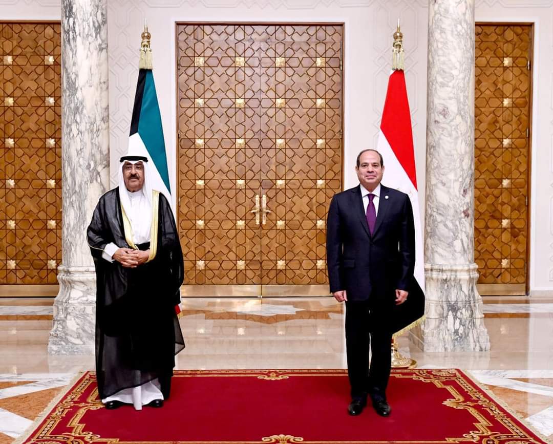 الرئيس السيسي وأمير الكويت يؤكدان رفضهما القاطع لتصفية القضية الفلسطينية وامتداد العملية العسكرية الإسرائيلية لرفح 1 FB IMG 1714501049687 الرئيس السيسي وأمير الكويت يؤكدان رفضهما القاطع لتصفية القضية الفلسطينية وامتداد العملية العسكرية الإسرائيلية لرفح