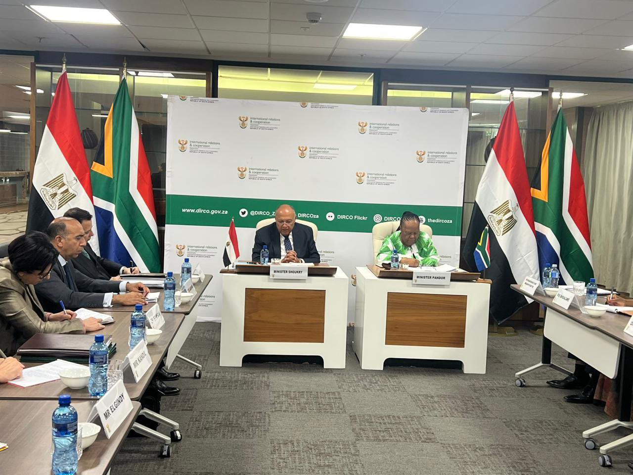IMG 20240419 WA0007 مصر وجنوب أفريقيا تتفقان علي تكثيف العمل المشترك للتوصل لحلول للأزمة السودانية