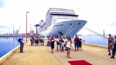 MSC Orchestra docked at Berth 9 while passengers disembark.jpeg ناميبيا: تأشيرة فورية للسياح في بعض الموانىء والمطارات مقابل 80 دولارًا