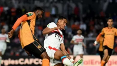 5214128161715546166 الزمالك المصري ينهي الشوط الأول متفوقًا علي نهضة بركان المغربي 1- صفر