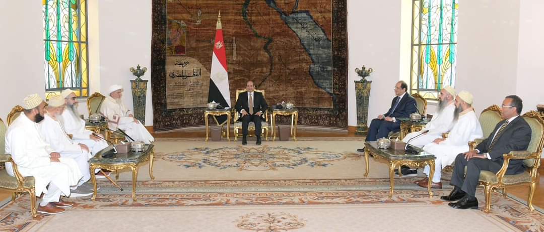 مصر .. الرئيس السيسي يستقبل سلطان طائفة البهرة 1 FB IMG 1715421240121 مصر .. الرئيس السيسي يستقبل سلطان طائفة البهرة
