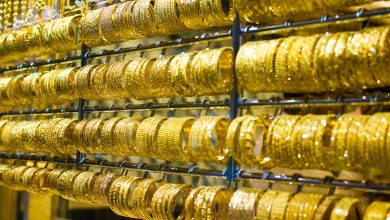Dubai gold market مصر : ارتفاع في أسعار الذهب مساء اليوم الإثنين 