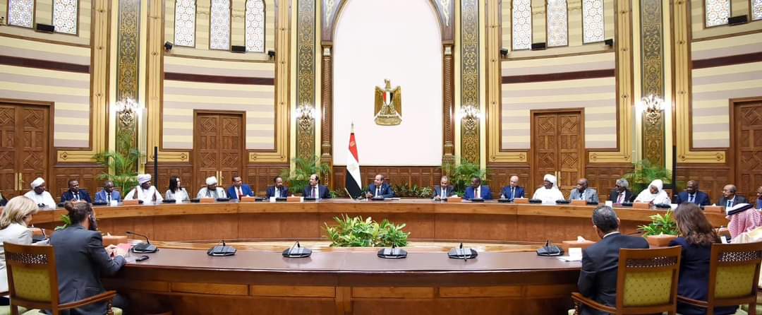 FB IMG 1720350734742 الرئيس السيسي يؤكد أهمية إعلاء المصلحة الوطنية السودانية للتوصل لحل للأزمة غير المسبوقة التي يعيشها السودان الشقيق