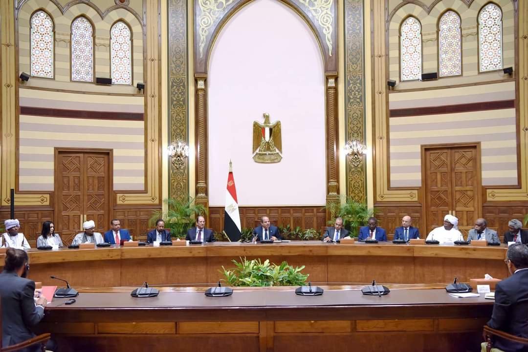FB IMG 1720350749008 الرئيس السيسي يؤكد أهمية إعلاء المصلحة الوطنية السودانية للتوصل لحل للأزمة غير المسبوقة التي يعيشها السودان الشقيق