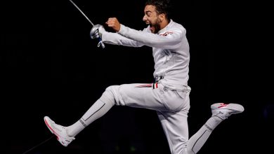 الميدالية المصرية الأولى في أولمبياد باريس 2024.. محمد السيد يحصد برونزية سلاح سيف المبارزة 6 GTmfrAUWwAANtop الميدالية المصرية الأولى في أولمبياد باريس 2024.. محمد السيد يحصد برونزية سلاح سيف المبارزة