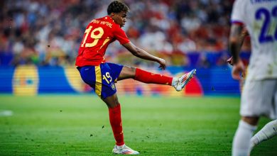 نهاية الشوط الأول .. إسبانيا تتقدم علي فرنسا بهدفين لهدف في نصف نهائي يورو 2024 2 ٢٠٢٤٠٧٠٩ ٢٣٠١٤٢ نهاية الشوط الأول .. إسبانيا تتقدم علي فرنسا بهدفين لهدف في نصف نهائي يورو 2024