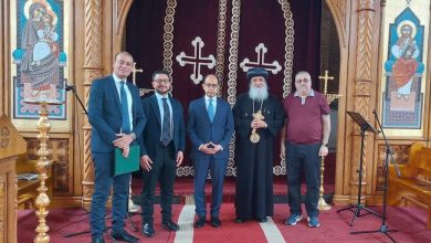 FB IMG 1735314136439 سفير مصر لدي جنوب أفريقيا يزور المطرانية القطبية الأرثوذكسية بجوهانسبرج