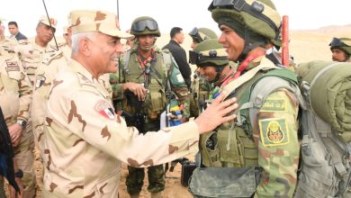 الفريق أول عبدالمجيد صقر القائد العام للقوات المسلحة وزير الدفاع يشهد المشروع التكتيكي بجنود (قاهر- 3) لعدد من الوحدات المتمركزة شرق القناة 6 f474f7fb 0c53 4f43 b583 b398e2e8adf5 الفريق أول عبدالمجيد صقر القائد العام للقوات المسلحة وزير الدفاع يشهد المشروع التكتيكي بجنود (قاهر- 3) لعدد من الوحدات المتمركزة شرق القناة