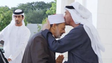 "2024" عام اللقاءات التاريخية: الأزهر يعزز دوره عالميًا في مواجهة التحديات 5 فور وصوله أبوظبي الرَّئيس الإماراتي يستقبل شيخ الأزهر .jpg b7bb98bbc36f78cfb8e4d739924ad419 "2024" عام اللقاءات التاريخية: الأزهر يعزز دوره عالميًا في مواجهة التحديات