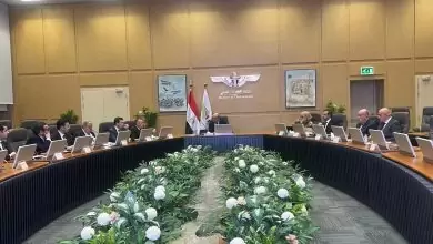IMG 20250111 WA0008 وزير الطيران المدني يلتقي مسؤولى شركة "TAV Airports" لعرض إمكانيات التعاون المشترك في مجال إدارة وتشغيل المطارات .