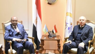 FB IMG 1738838703881 مصر وجيبوتي تبحثان تدعيم التعاون المشترك في مجالات النقل المختلفة