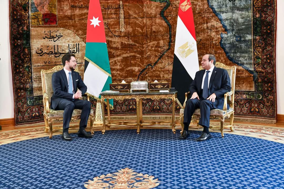 السيسي وولي عهد الأردن يؤكدان : إنشاء الدولة الفلسطينية المستقلة الضمانة الوحيدة للتوصل إلى السلام والإستقرار في الشرق الأوسط 1 FB IMG 1739707667757 السيسي وولي عهد الأردن يؤكدان : إنشاء الدولة الفلسطينية المستقلة الضمانة الوحيدة للتوصل إلى السلام والإستقرار في الشرق الأوسط